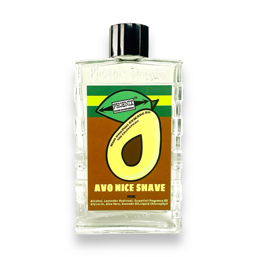 Avo Nice Shave Aftershave & Cologne - Made with Avocado Oil & Chlorophyll | A Long-Lost - Unique - Neo-Barbershop - Classic - Phoenix Artisan Accoutrements