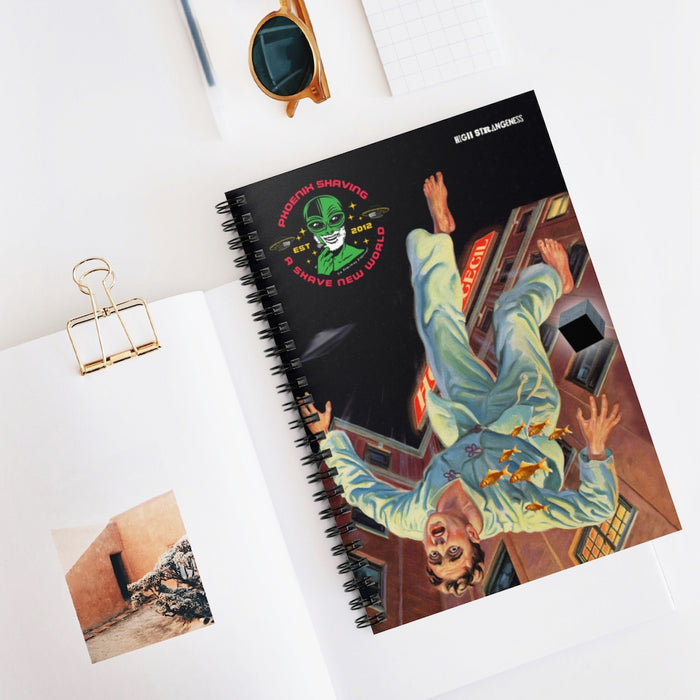 Hotel Cecil Spiral Notebook | 6x8 Ruled Line - Phoenix Artisan Accoutrements