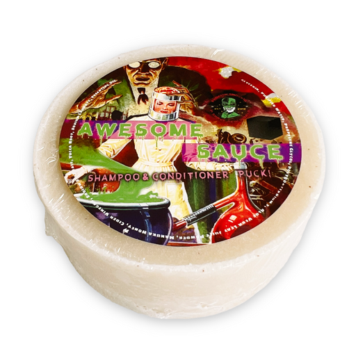 Awesome Sauce Conditioning Shampoo Puck | Iconic Italian Barbershop Scent! - Phoenix Artisan Accoutrements