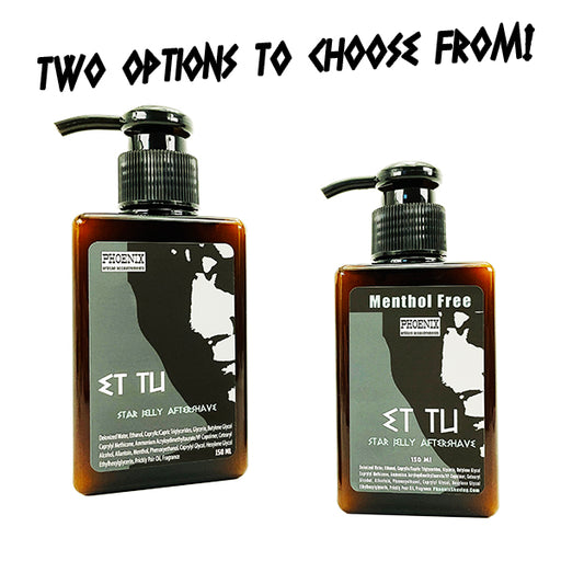 Et Tu Star Jelly Aftershave | Seasonal Scent | Choose Mentholated or Menthol Free! - Phoenix Artisan Accoutrements