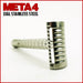 The META-4 Safety Razor | Flare Tip Series | 316 L Stainless | Clog Proof - Phoenix Artisan Accoutrements