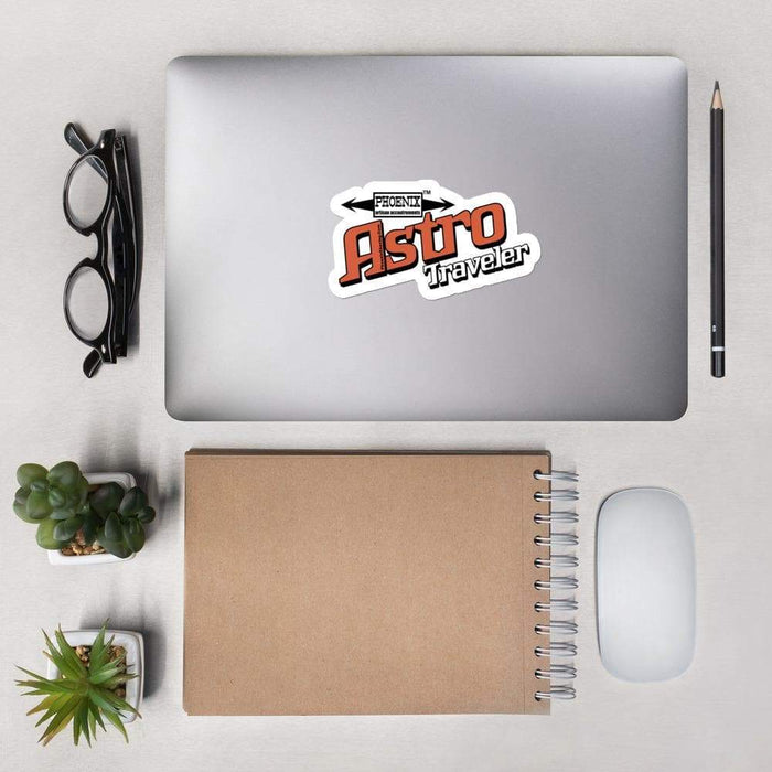 Astro Traveler Vinyl Bubble-free stickers | Available in 3 Sizes - Phoenix Artisan Accoutrements