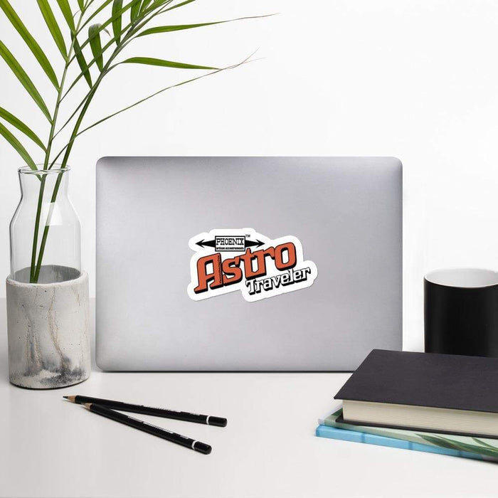 Astro Traveler Vinyl Bubble-free stickers | Available in 3 Sizes - Phoenix Artisan Accoutrements