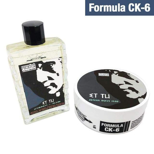 Et Tu Artisan Shave Soap & Aftershave Bundle | Ultra Premium CK-6 Formula | Seasonal Homage to Brut - Phoenix Artisan Accoutrements