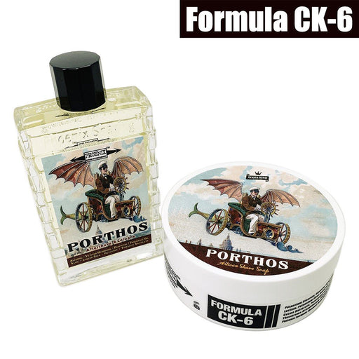 Porthos Artisan Shaving Soap & Aftershave Bundle Deal | Ultra Premium CK-6 Formula - Phoenix Artisan Accoutrements