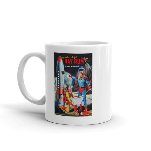 Atomic Age Bay Rum Coffee Mug - Phoenix Artisan Accoutrements