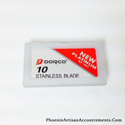 Dorco New Platinum Stainless Blades 10 Pack - Phoenix Artisan Accoutrements
