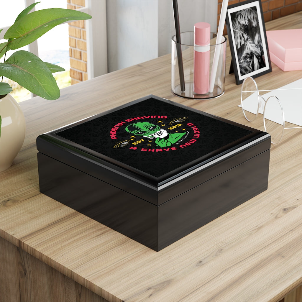 Official Phoenix Shaving Alien Blade Stash Box | Available in 3 Finishes! |  Listing for 1 Box