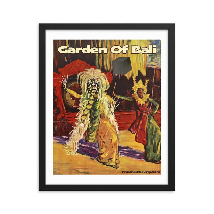 Garden Of Bali Framed Print - Phoenix Artisan Accoutrements