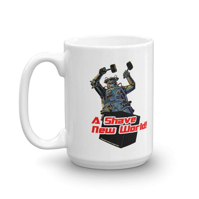 Hammering Robot Coffee Mug | Choose From 2 Sizes - Phoenix Artisan Accoutrements