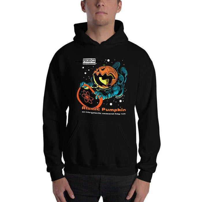 Atomic Pumpkin Hooded Sweatshirt - Phoenix Artisan Accoutrements