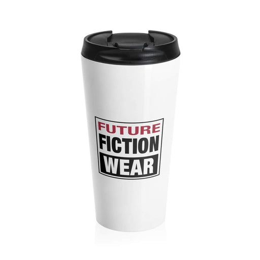 Future Fiction Wear Stainless Steel Travel Mug - Phoenix Artisan Accoutrements