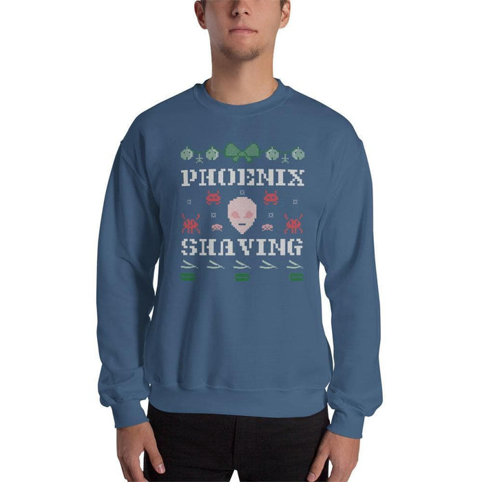 Phoenix Shaving Alien Ugly Sweater Sweatshirt - Phoenix Artisan Accoutrements