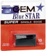 Gem Blue Star Super Single Edge 10 Blades w/Blade Vault - Phoenix Artisan Accoutrements
