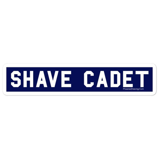 Shave Cadet Vinyl Bubble-Free Stickers - Phoenix Artisan Accoutrements