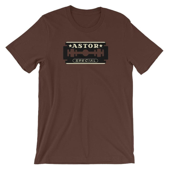 Vintage Astor Logo Short-Sleeve Unisex T-Shirt - Phoenix Artisan Accoutrements