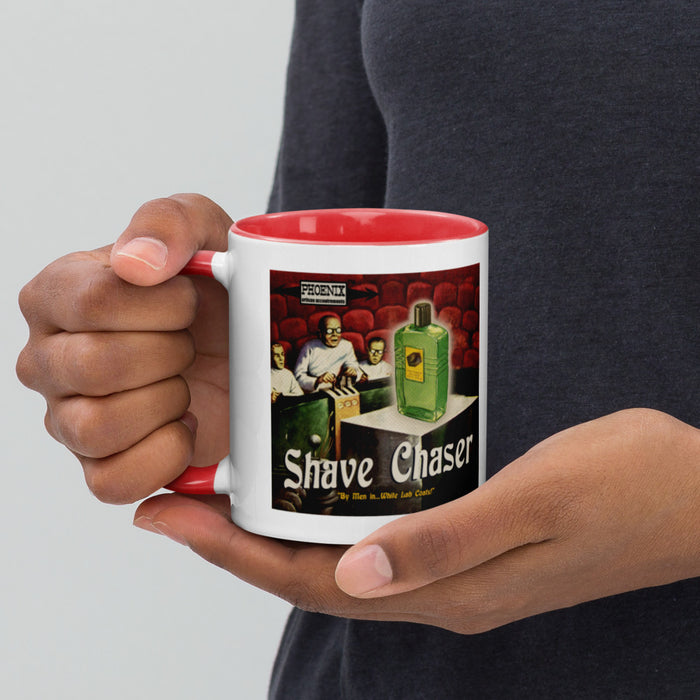 Shave Chaser Classic Diner Style Coffee Mug with Color Inside! | Choose From 2 - Phoenix Artisan Accoutrements