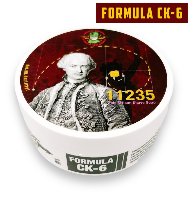 11235 Artisan Shave Soap | Ultra Premium Formula CK-6 | Homage To A True Original! | 4oz - Phoenix Artisan Accoutrements