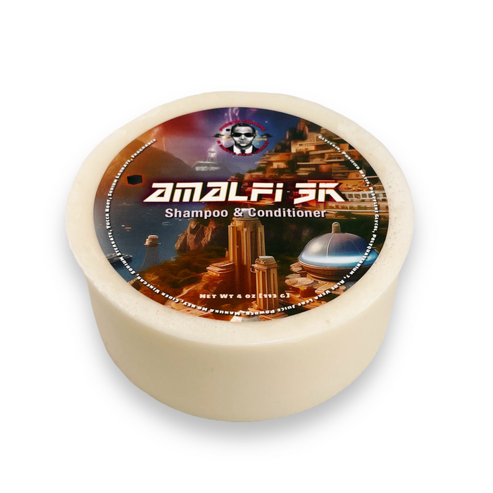 Amalfi 3k Conditioning Shampoo Puck | Our Homage To An EPIC Italian Classic! | Summer Seasonal - Phoenix Artisan Accoutrements