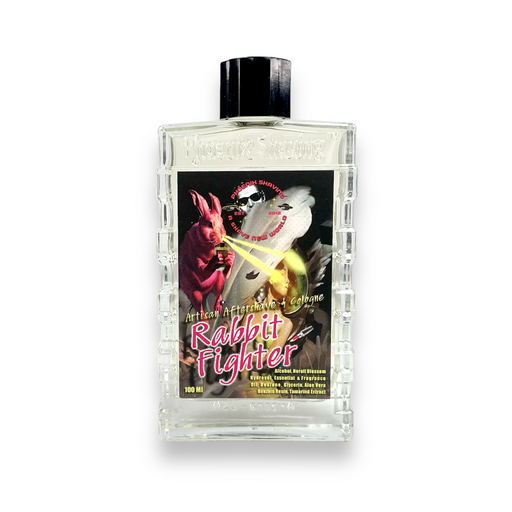 Rabbit Fighter Aftershave Cologne | An Homage To The Father Of Glam Rock! | 100 ml (3.4 fl oz) - Phoenix Artisan Accoutrements