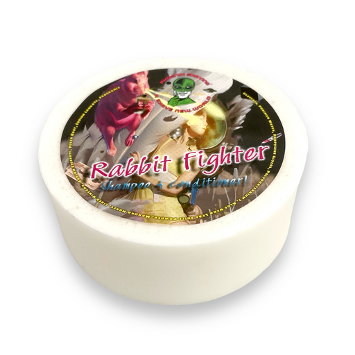 Rabbit Fighter Conditioning Shampoo Puck | An Homage To The Father Of Glam Rock! - Phoenix Artisan Accoutrements
