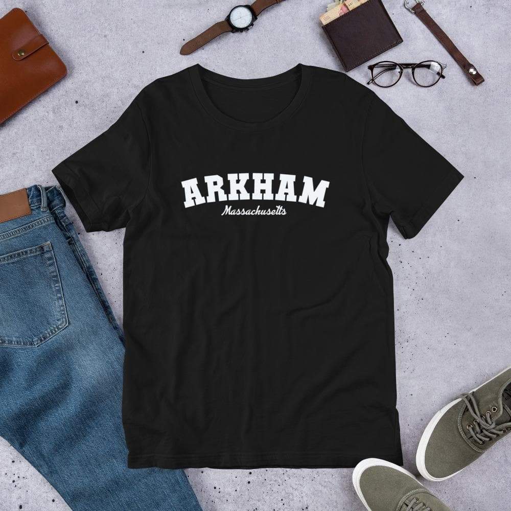 Arkham Massachusetts Short-Sleeve Unisex T-Shirt | HP Lovecraft