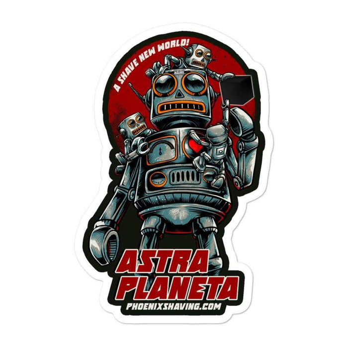 Astra Planeta Vinyl Sticker | 3 Sizes - Phoenix Artisan Accoutrements