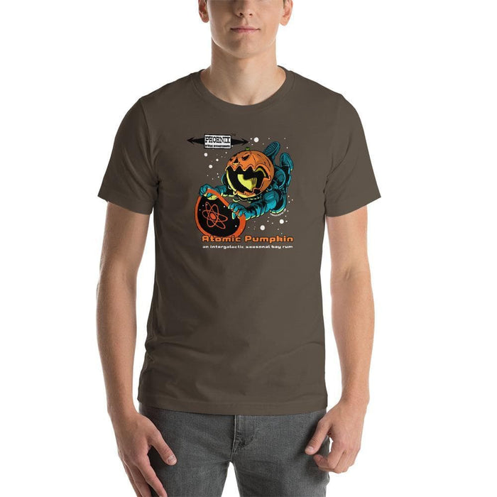 Atomic Pumpkin Short-Sleeve Unisex T-Shirt - Phoenix Artisan Accoutrements