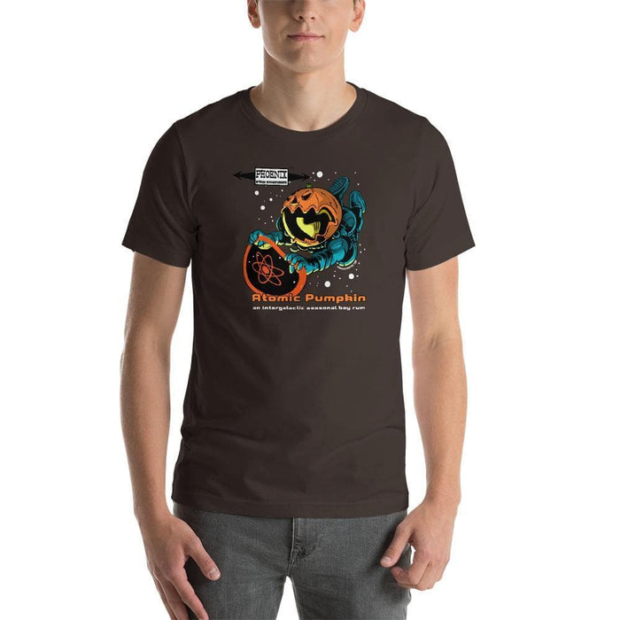 Atomic Pumpkin Short-Sleeve Unisex T-Shirt - Phoenix Artisan Accoutrements