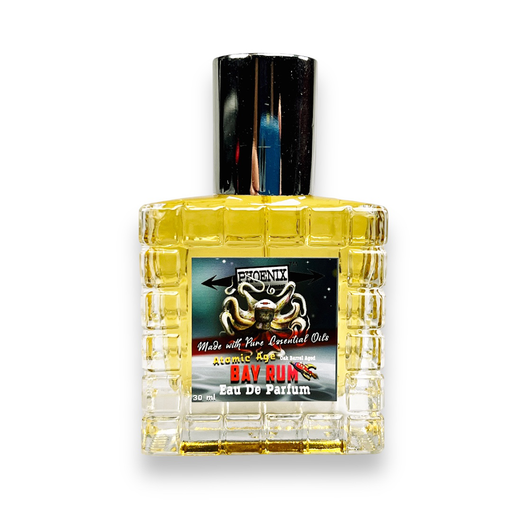 Atomic Age Bay Rum Eau De Parfum (EDP) | 30ml | 100 % Essential Oil & Oak Barrel Aged! - Phoenix Artisan Accoutrements