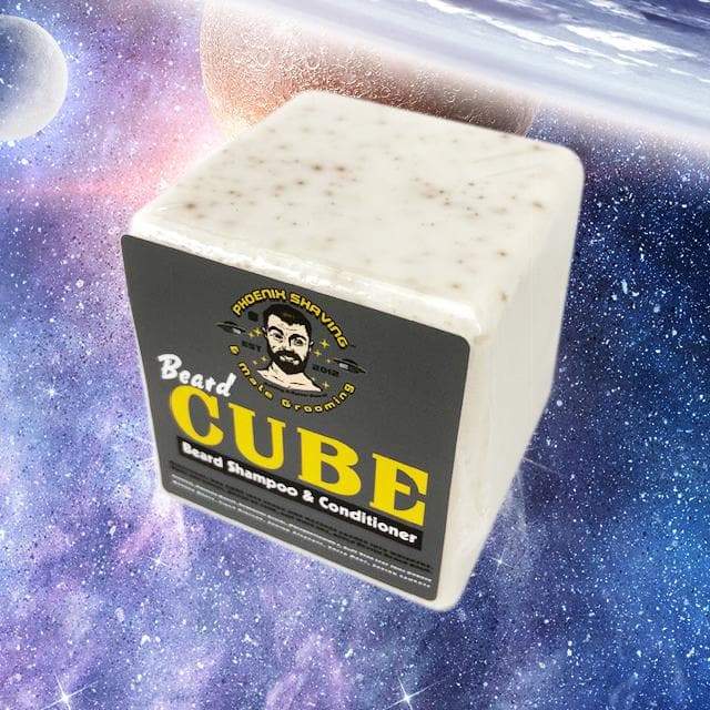 Beard CUBE Conditioning Shampoo | Contains Yucca Root, Manuka Honey & Cider Vinegar - Phoenix Artisan Accoutrements