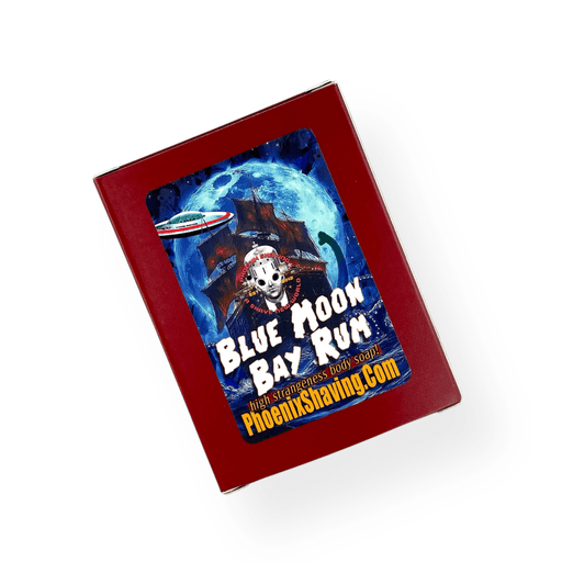 Blue Moon Bay Rum Argan Oil Body Soap | A Celestial Twist on a Shaving Classic! - Phoenix Shaving