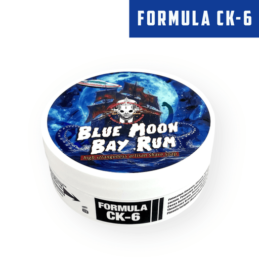 Blue Moon Bay Rum Artisan Shave Soap | Ultra Premium Formula CK-6 | A Celestial Twist on a Shaving Classic! - Phoenix Artisan Accoutrements