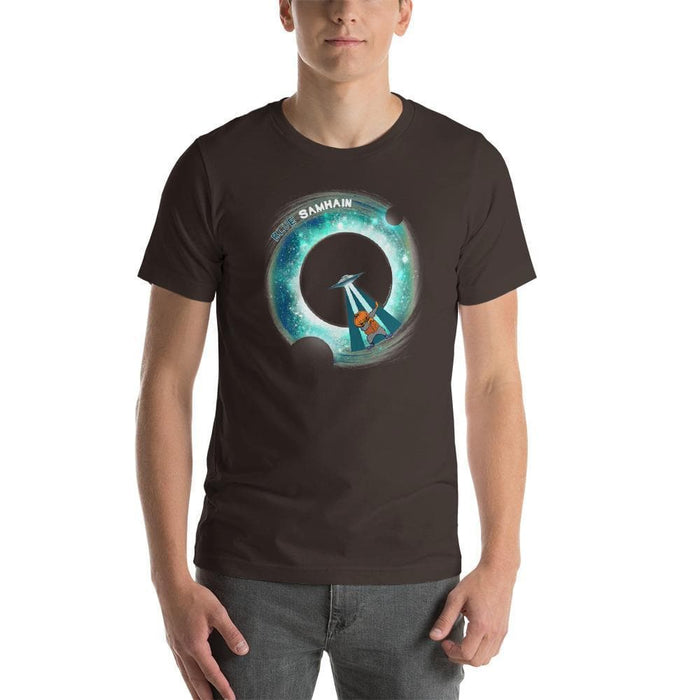 Blue Samhain Abduction Short-Sleeve Unisex T-Shirt - Phoenix Artisan Accoutrements