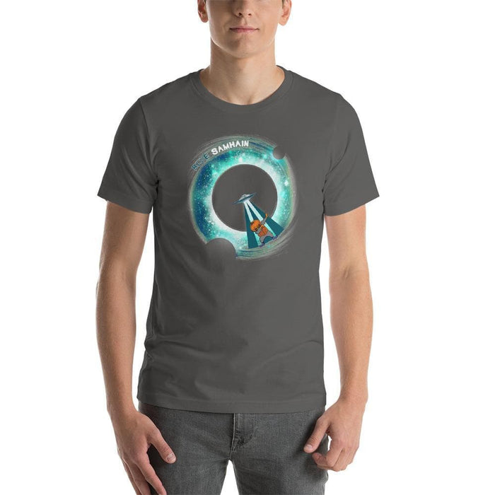 Blue Samhain Abduction Short-Sleeve Unisex T-Shirt - Phoenix Artisan Accoutrements