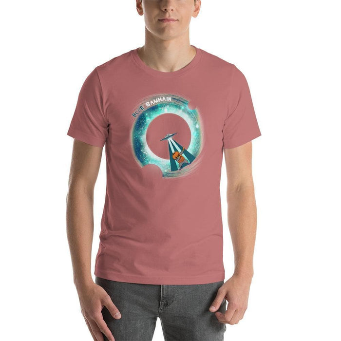 Blue Samhain Abduction Short-Sleeve Unisex T-Shirt - Phoenix Artisan Accoutrements