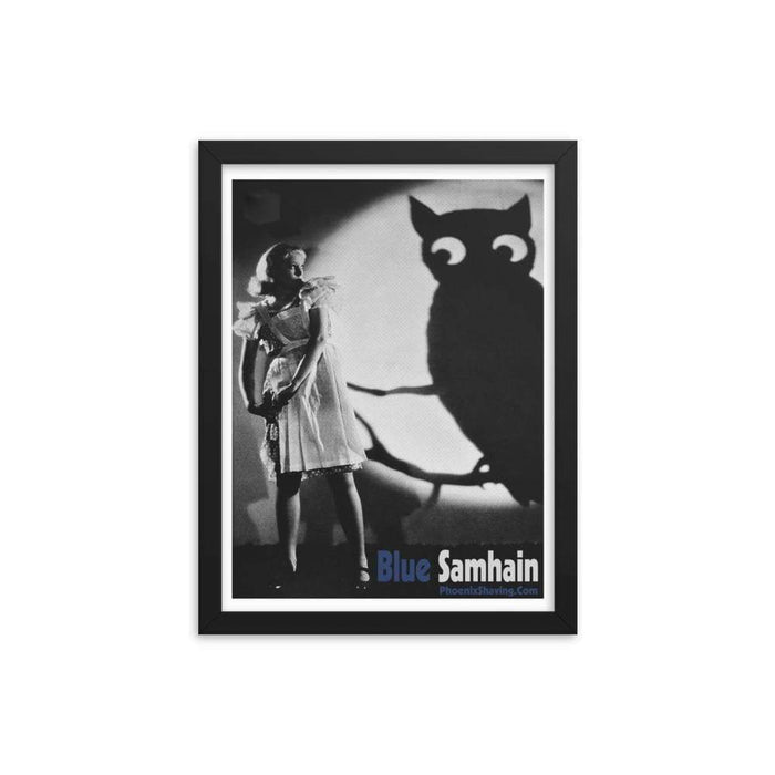 Blue Samhain Framed Print - Phoenix Artisan Accoutrements