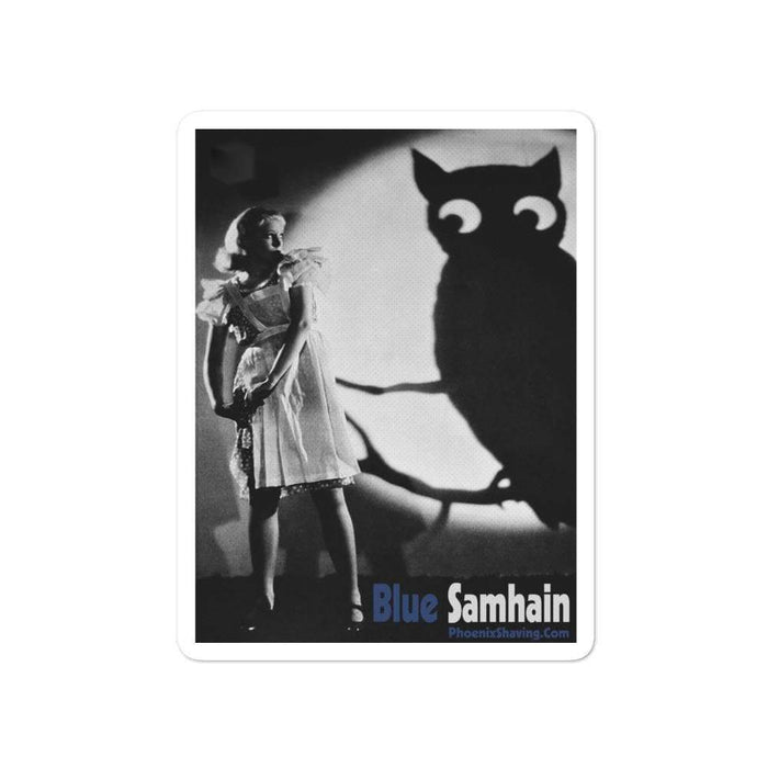 Blue Samhain Vinyl Bubble-Free Stickers | Available in 3 Sizes - Phoenix Artisan Accoutrements