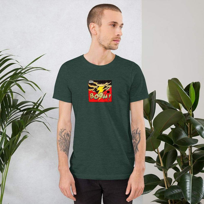 "BOOM!" Short-Sleeve Unisex T-Shirt - Phoenix Artisan Accoutrements