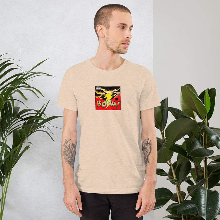 "BOOM!" Short-Sleeve Unisex T-Shirt - Phoenix Artisan Accoutrements