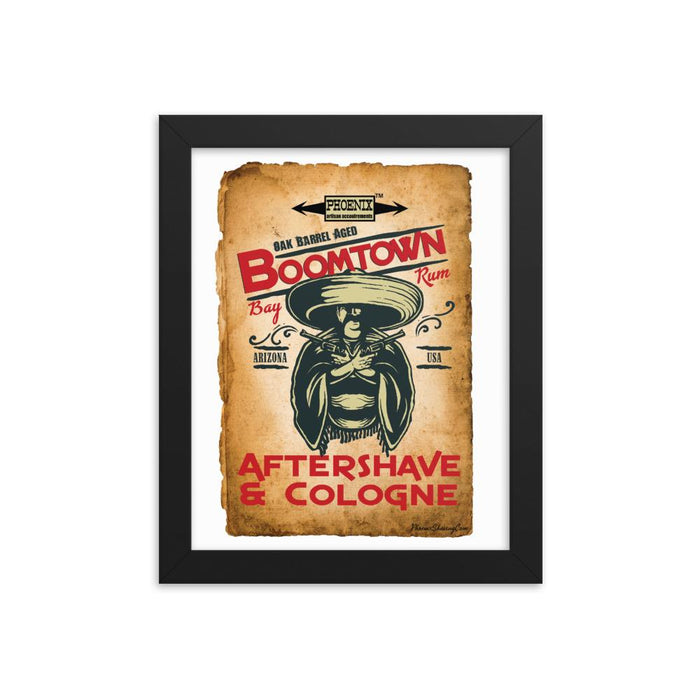 Boomtown Bay Rum "The Ugly" Framed Print - Phoenix Artisan Accoutrements