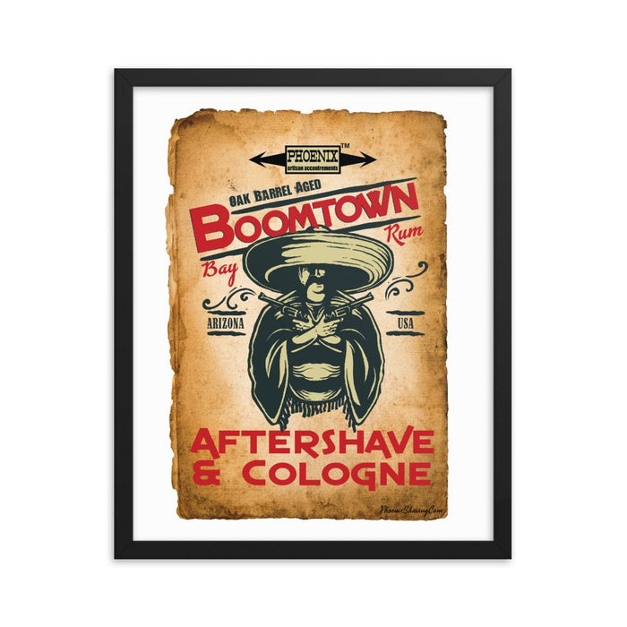 Boomtown Bay Rum "The Ugly" Framed Print - Phoenix Artisan Accoutrements