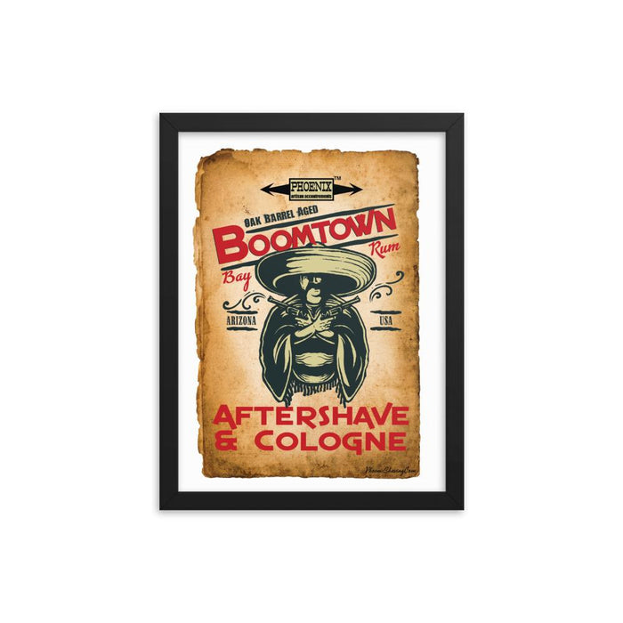 Boomtown Bay Rum "The Ugly" Framed Print - Phoenix Artisan Accoutrements