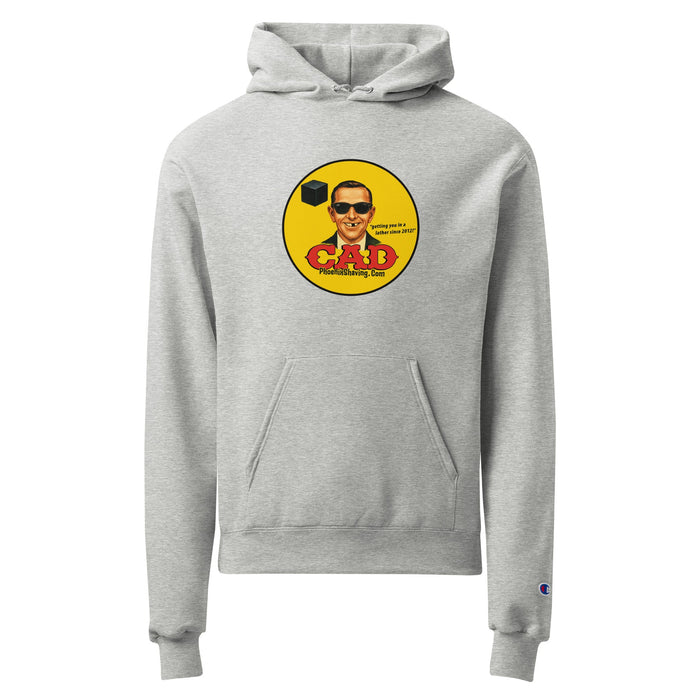 CAD DB Cooper Unisex Champion hoodie | 2 Color Options - Phoenix Shaving