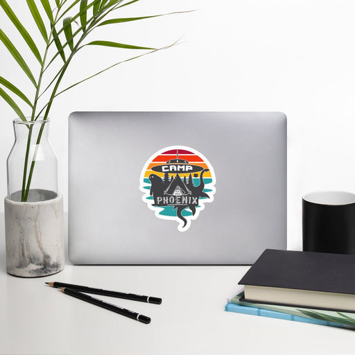 Camp Phoenix Bubble-Free Stickers | Available in 3 Sizes! - Phoenix Artisan Accoutrements