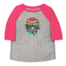 Camp Phoenix Toddler Baseball T-Shirt 3/4th Sleeve | Available in Multiple Colors! - Phoenix Artisan Accoutrements