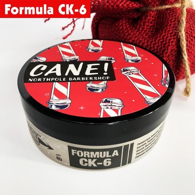 CANE Holiday Seasonal Shaving Soap | Ultra Premium CK-6 Formula | Peppermint, Talc, Cornmint | 4 oz - Phoenix Artisan Accoutrements