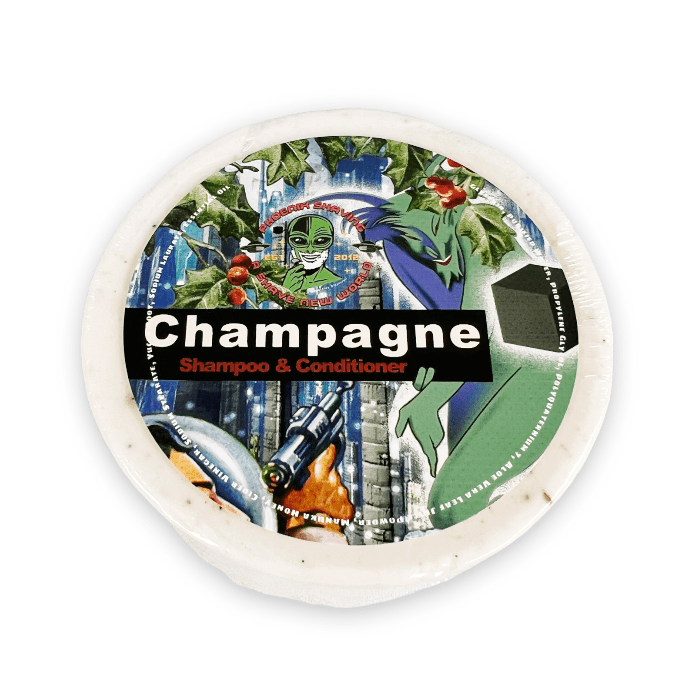 Champagne Red Conditioning Shampoo Puck | A Lost New Year Classic Seasonal Release! - Phoenix Artisan Accoutrements