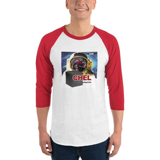 CHEL 3/4 sleeve raglan Baseball T-shirt - Phoenix Artisan Accoutrements