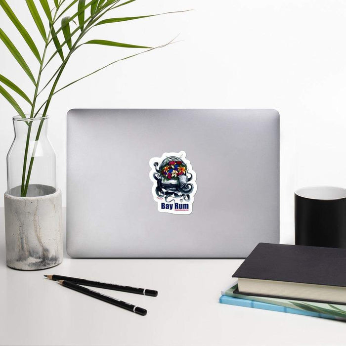 Clásico Bay Rum Vinyl Sticker | 3 Sizes - Phoenix Artisan Accoutrements